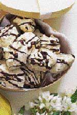 Maränger med choklad och nötter