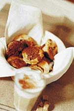 Chokladmuffins med cheesecake-topping