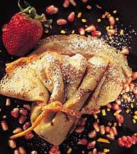 Kokosfyllda pannkakor