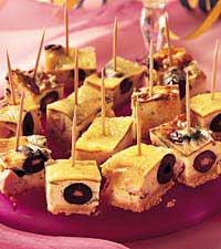 Oliv- och kalkonquiche