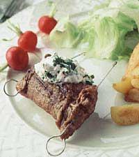 Grillad fylld lövbiff