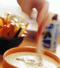 Grönsaksstavar med pestodip