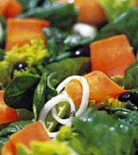 Sallad med salviaolja