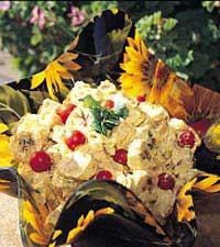 Tropisk banansallad med curry