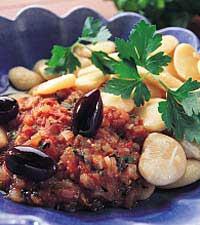 Kryddig tomatsås med ansjovis