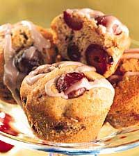 Körsbärsmuffins