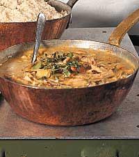 Kyckling i currysås