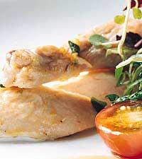 Kycklingsallad med tomat