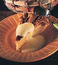 Maykens vetekaka med äpplen