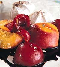 Chokladsås till frukt och bär