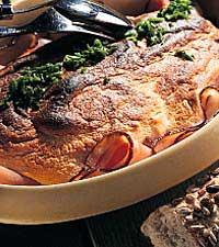 Drömgod skinka under täcke