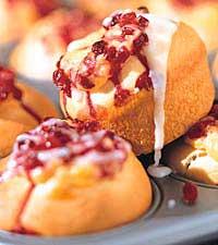 Lingonfyllda muffinsbullar