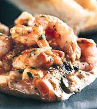 Varma vitlöksräkor