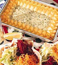 Råkostsallad till fiskgratäng