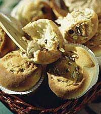 Blåbärsmüslibullar