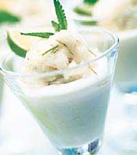 Citronfromage med limegranita