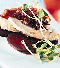 Smörfisk på rödbetsbädd