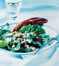 Caesarsallad med hummer