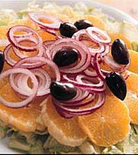 Apelsin- och löksallad