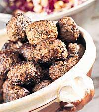 Kanelkryddade julköttbullar