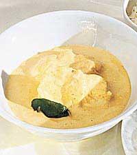 Fiskgryta med röd curry