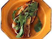 Aubergine- och kumminbruschetta