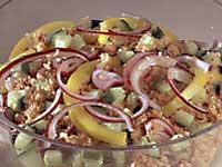 Chilirostbiff med couscous