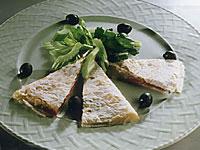 Quesadillas med italiensk fyllning