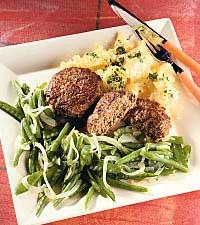 Färsbiffar med kesella