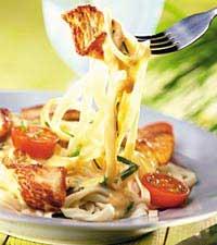 Pastasås med lövkotlett