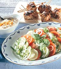 Grillad kyckling med senapssås