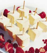 Pinnglass på vaniljvisp