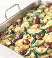 Potatisgratäng med oliver