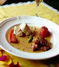 Plattfisk med torsktungepiccata