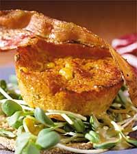 Grillad polentaburgare