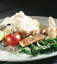 Franskt örtmos med rökt sik