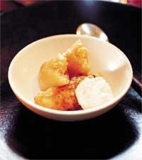 Mango- och bananrullar