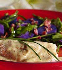 Blå potatissallad till torsk