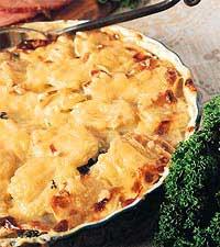 Potatisgratäng med grönkål