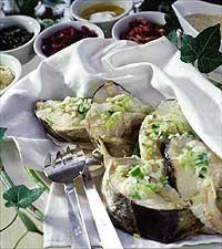 Dansk torsk med skålar