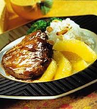 Apelsinmarinerade kotletter