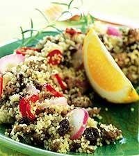 Rädiscouscous med apelsin