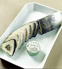 Gösterrin med kräftfärs