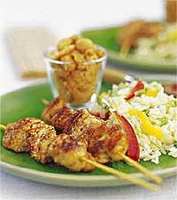 Kycklingspett med vårprimörer