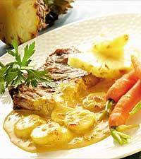 Fläskkotlett Hawaii