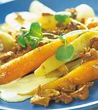 Smörfrästa primörer med svamp