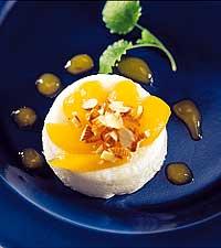 Kokospudding med ingefära