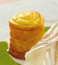 Fylld mandelpotatissufflé