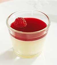 Vit chokladpannacotta