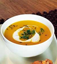 Morots- och blomkålssoppa